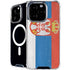 Serbia Flag Distressed iPhone 16 Pro MagSafe Case